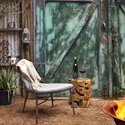 Fourhands Teak Stool New Outdoor