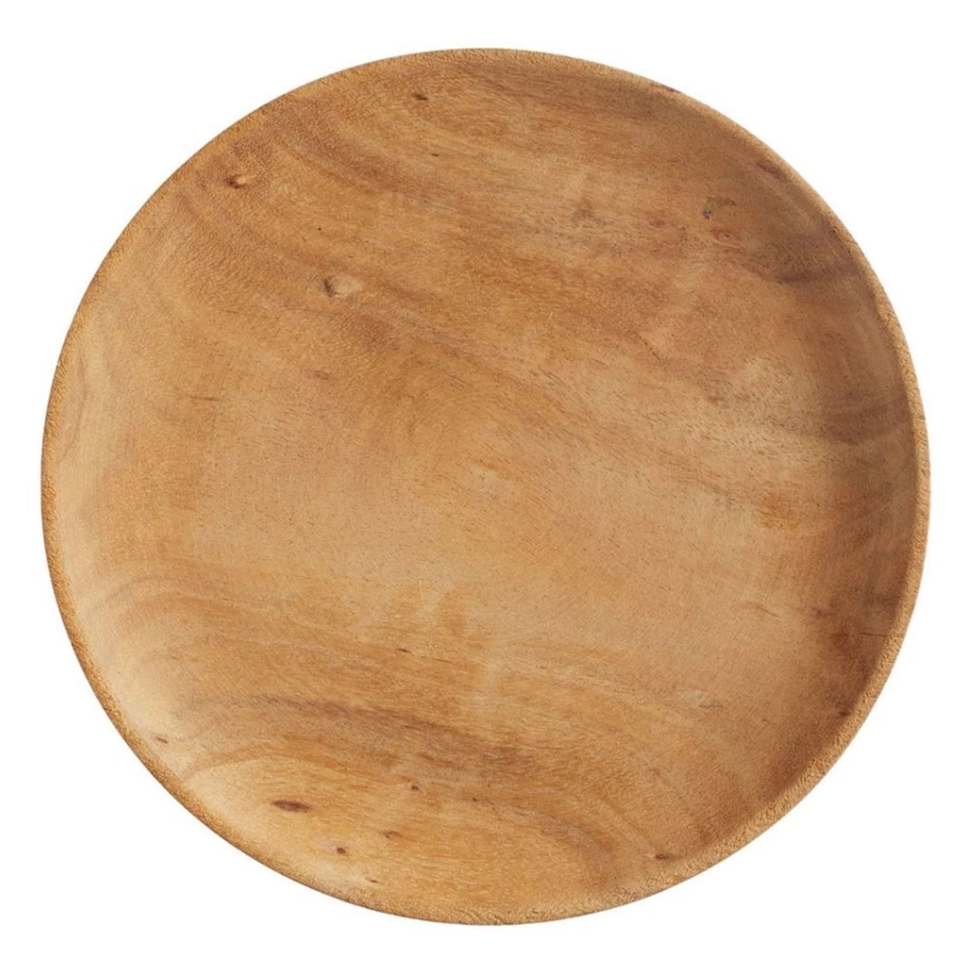 BIDK HOME New Kitchen Teakwood Plates