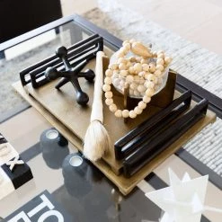 CREATIVE CO OP Tear Drop Strand