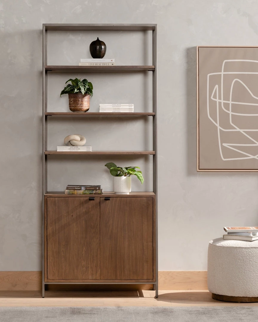 Fourhands Trey Modular Wide Bookcase