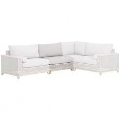 Essentials For Living Tropez Outdoor Modular Armless Sofa Chair