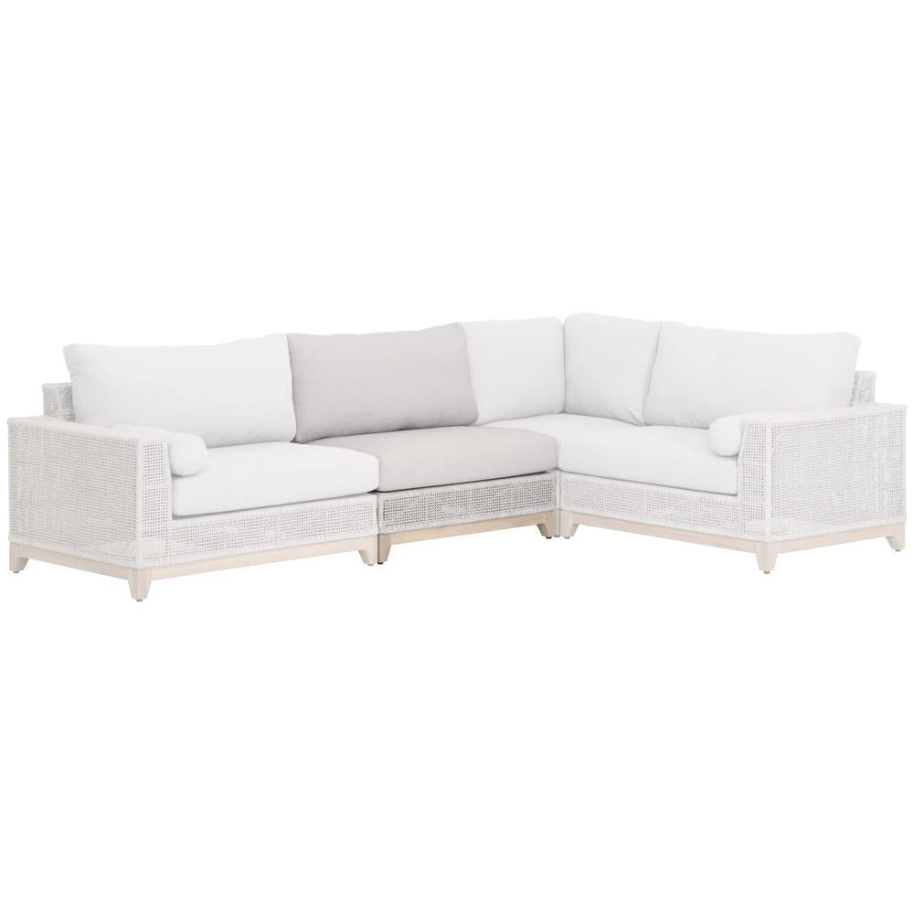 Essentials For Living Tropez Outdoor Modular Armless Sofa Chair