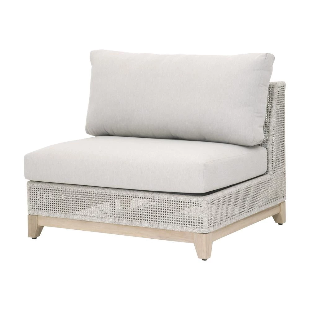 Essentials For Living Tropez Outdoor Modular Armless Sofa Chair