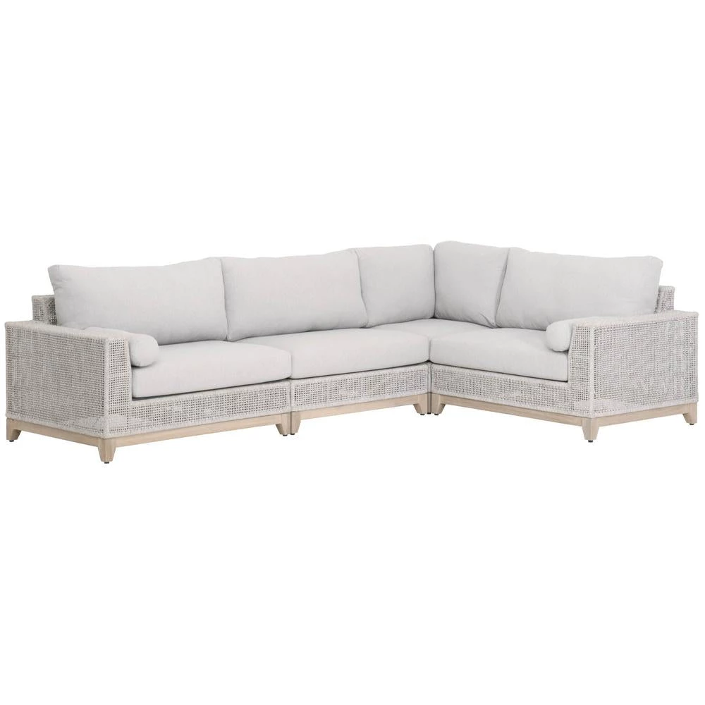 Essentials For Living Tropez Outdoor Modular Armless Sofa Chair