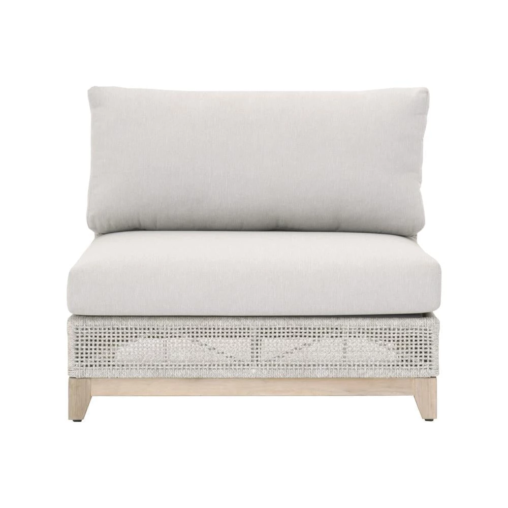 Essentials For Living Tropez Outdoor Modular Armless Sofa Chair
