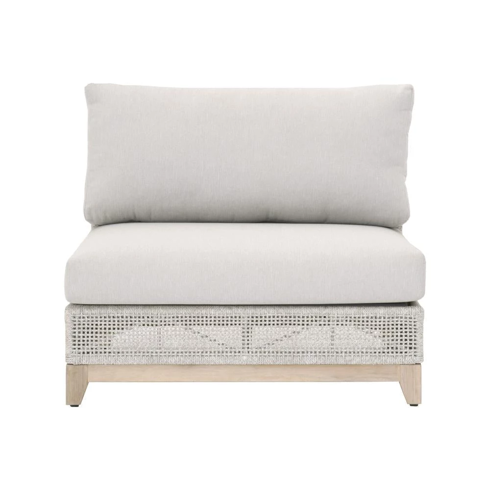 Essentials For Living Tropez Outdoor Modular Armless Sofa Chair