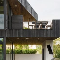 Fourhands New Outdoor Delano Outdoor Bar + Counter Stool