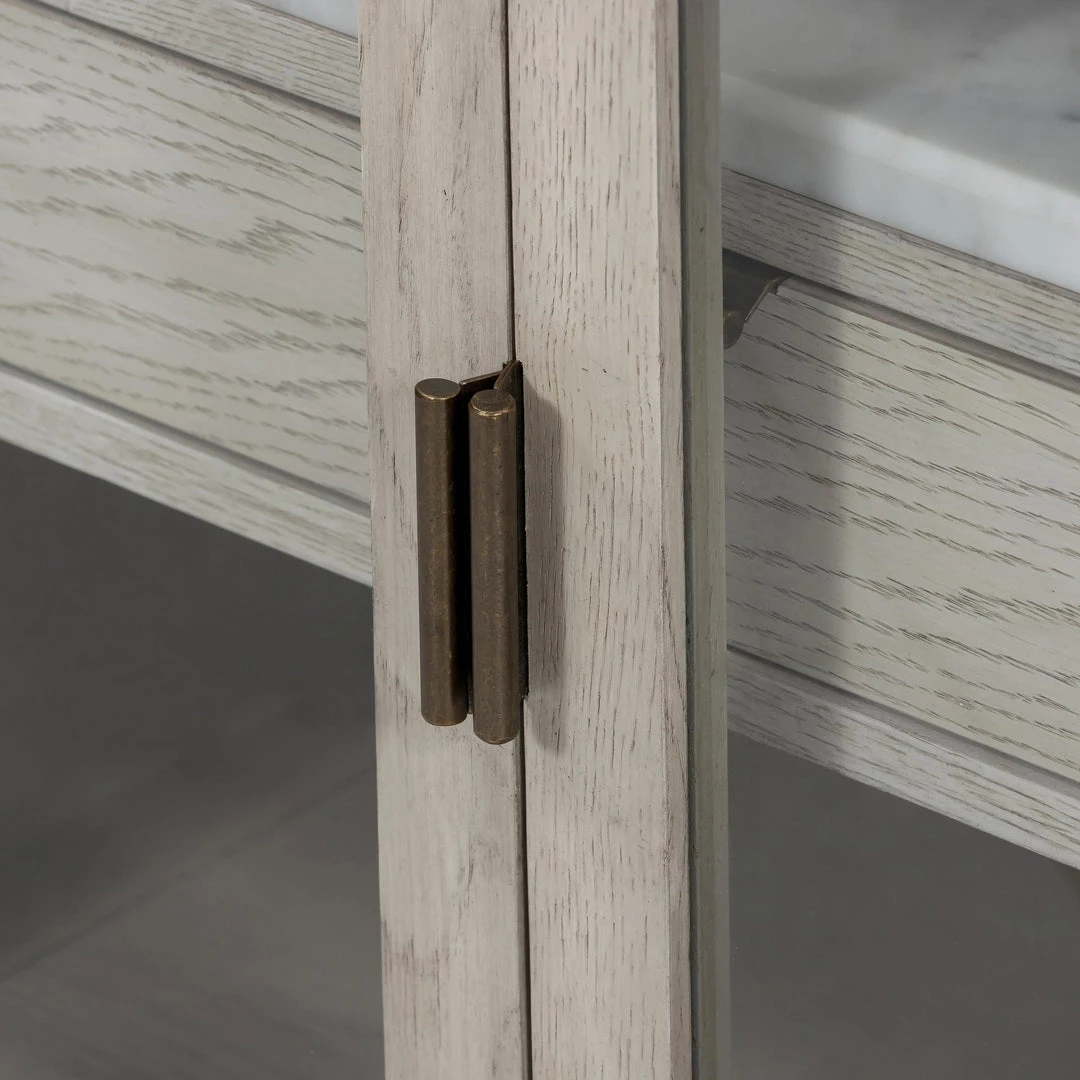 Fourhands Viggo Cabinet Nightstand-Vintage Wht Oak