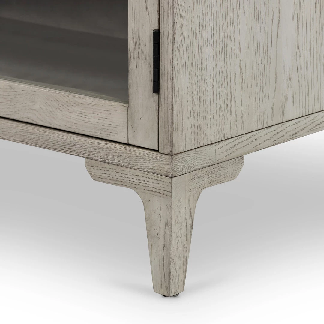 Fourhands Viggo Cabinet Nightstand-Vintage Wht Oak