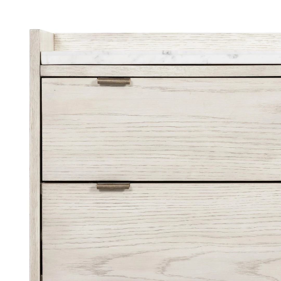 Fourhands Viggo Tall Dresser-Vintage White Oak Best Sellers