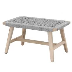 Essentials For Living New Outdoor Weave Outdoor Accent Stool