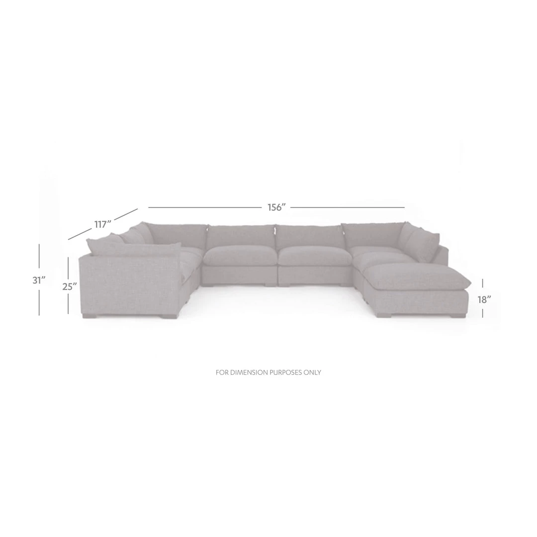 Fourhands Best Of Living Room Westwood 7 Piece Sectional