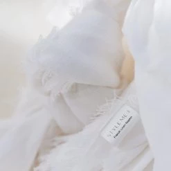 Kashul International White Fringe Napkin New Kitchen