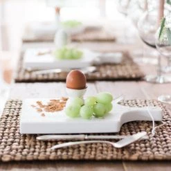 ETU HOME New Kitchen White Mini Charcuterie Board