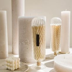 BIDK HOME Wick Tall Pillar Candle