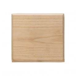 Bloomingville Paulownia Wood Footed Pedestal