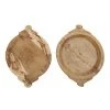 Creative Co Op Wood Hand-Carved Bowls