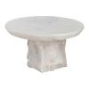 Bloomingville Best Of Home Decor Marble Raw-Edged Pedestal