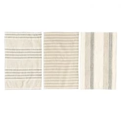 Creative Co Op In Stock Woven Cotton Striped Tea Towels