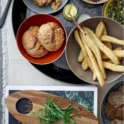 Bloomingville New Kitchen Acacia Cheese/Cutting Board With Handle