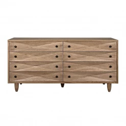Noir Diamond Double Chest In Stock Furniture