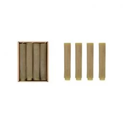 Creative Co Op Unscented Pleated Taper Candles In Box