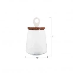 Bloomingville New Home Decor Wilmer Glass Jars