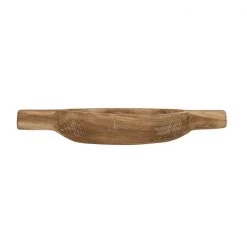 Bloomingville Decorative Paulownia Wood Tray With Handles Best Of Home Decor