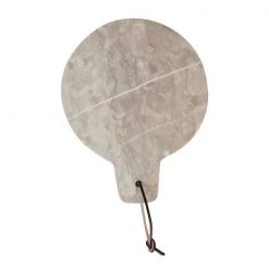 Bloomingville New Arrivals Green Marble Cheese/Cutting Board With Leather Tie