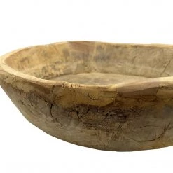 Golden Oldies New Arrivals Found Vintage Extra Large Wood Bowl