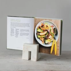 Creative Co Op Romeo Marble Cookbook Stand