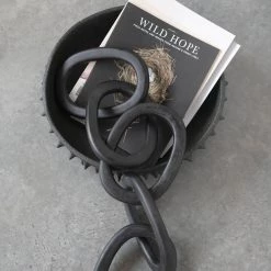 Creative Co Op Best Of Home Decor Pine Wood Chain