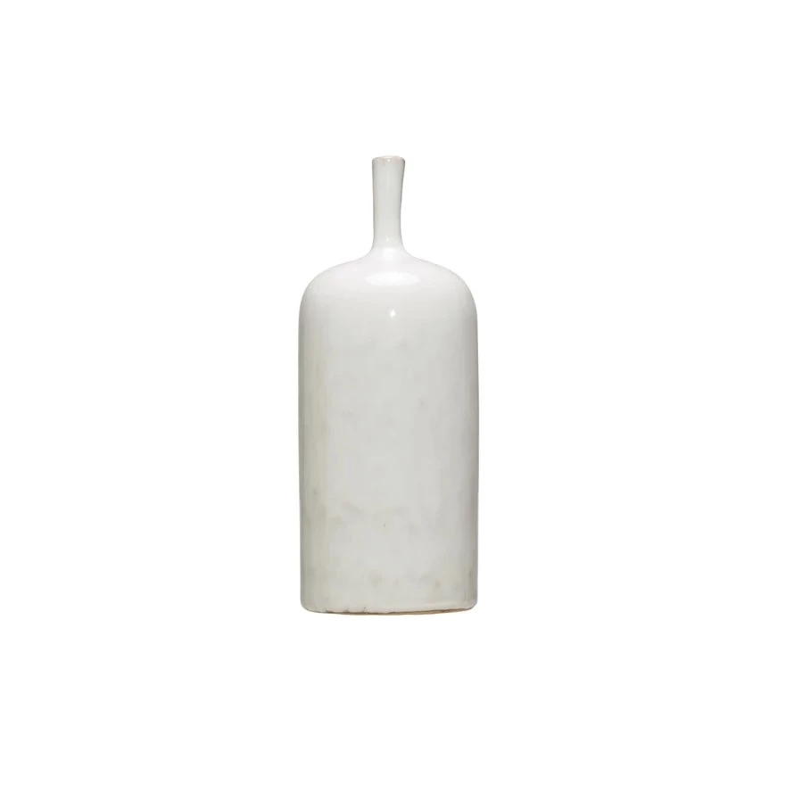 Creative Co Op Stoneware Vase With Glaze