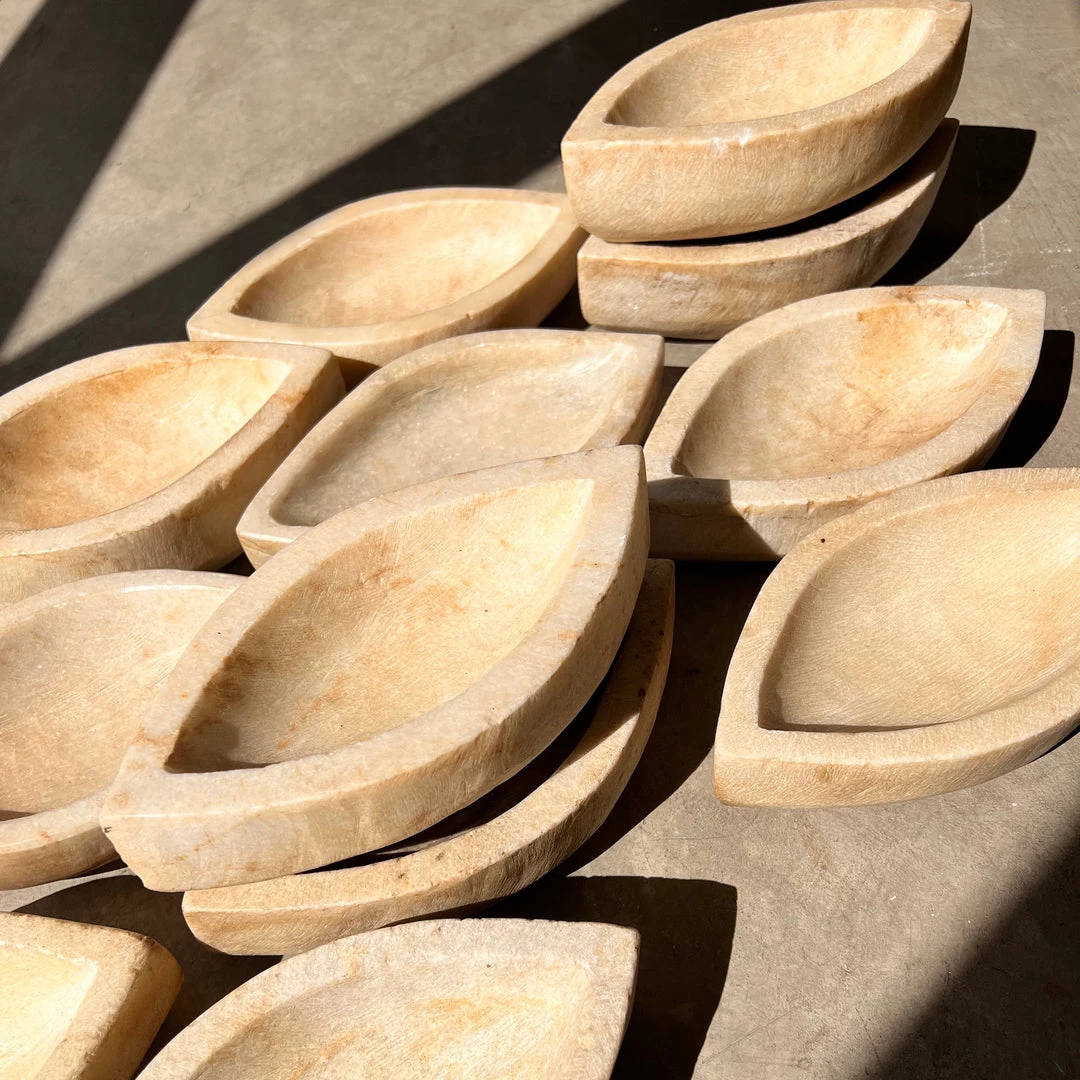 Golden Oldies New Arrivals Found Vintage Evil Eye Marble Dish