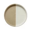 Bloomingville Best Of Home Decor Round Two-Tone Stoneware Tray