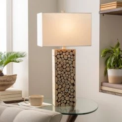 Surya Pine Table Lamp New Furniture